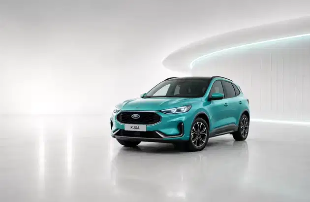 Teal Ford Kuga